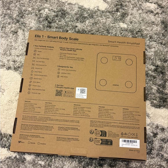 NIB Smart Body Scale - Picture 2 of 3